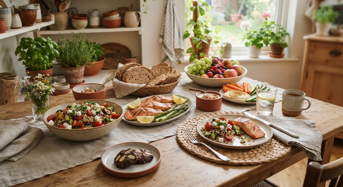 A Week of Realistic Eating: What Balance Looks Like in Practice
