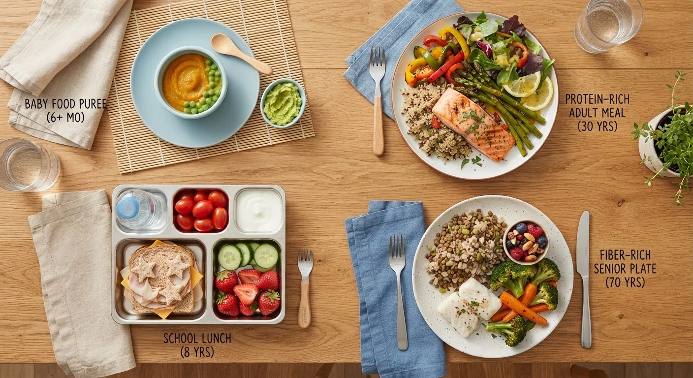 How Macronutrient Needs Shift Across Different Life Stages