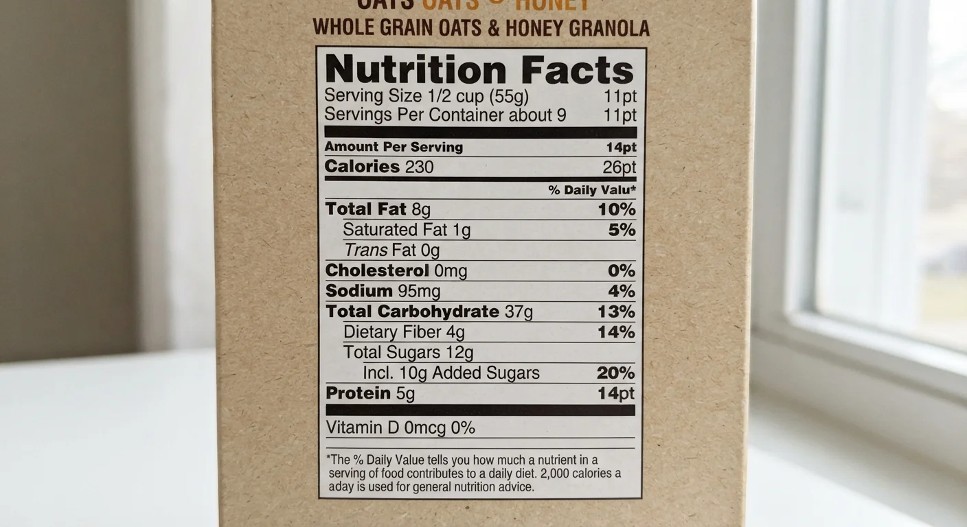 Reading a Nutrition Label: Where Macronutrients Actually Appear