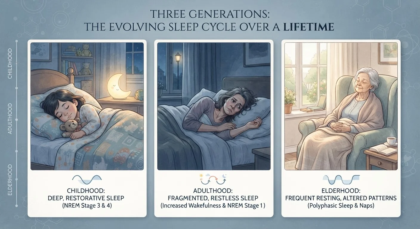 Sleep Disorders Throughout Life: How Age Changes the Risks