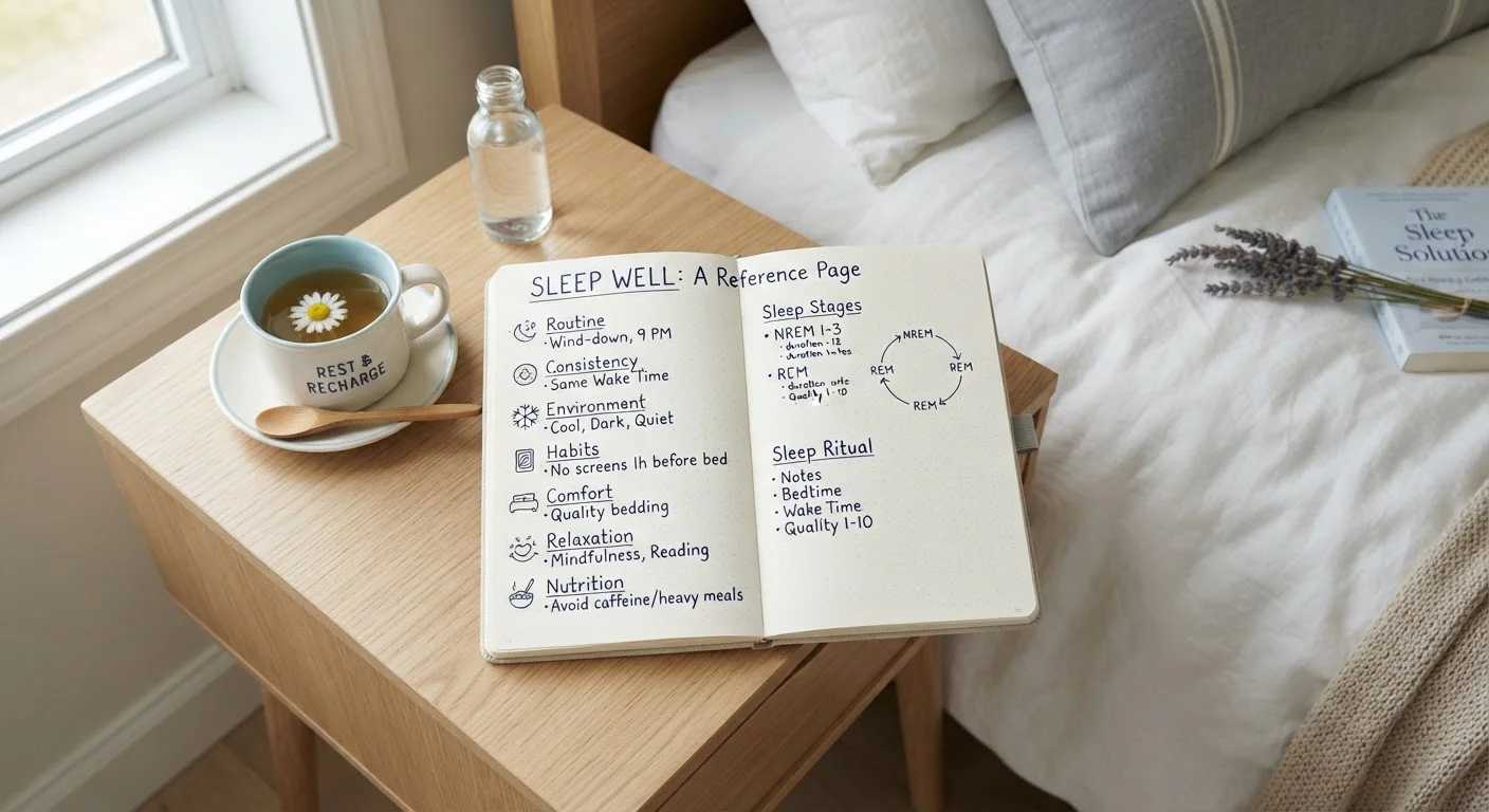 Sleep Habit Quick-Reference: Key Terms and Concepts