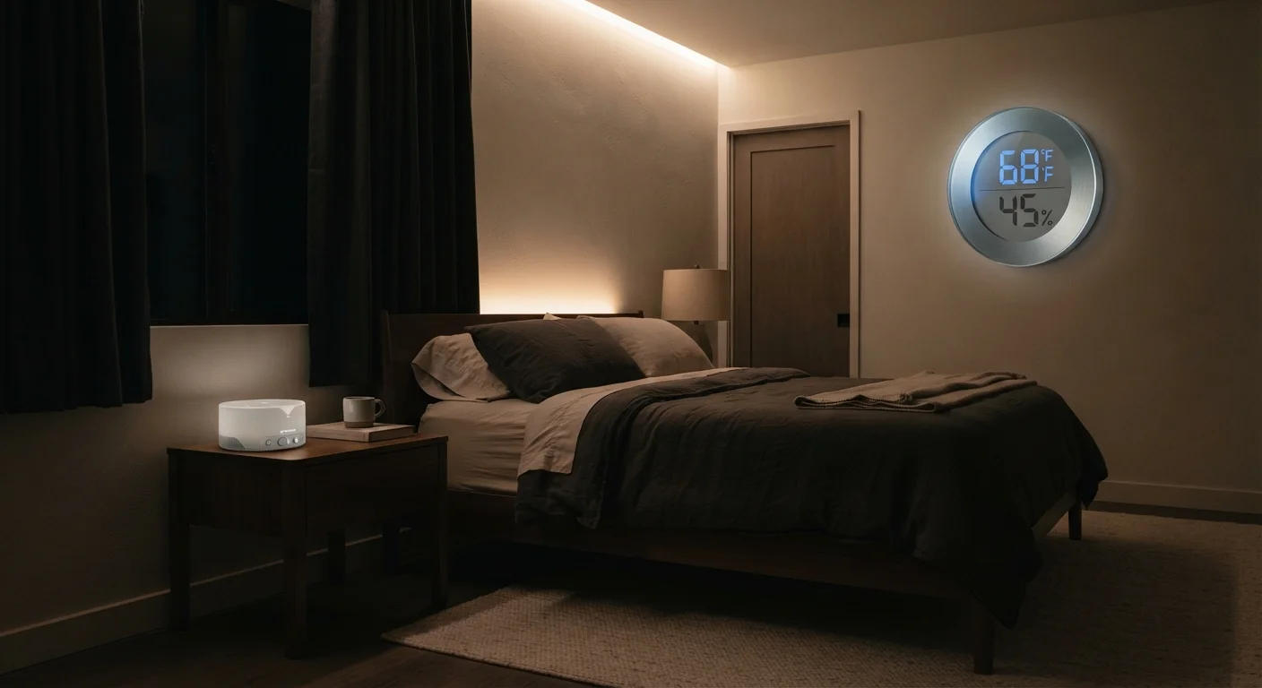 Temperature, Sound, and Light: Designing a Bedroom That Supports Sleep