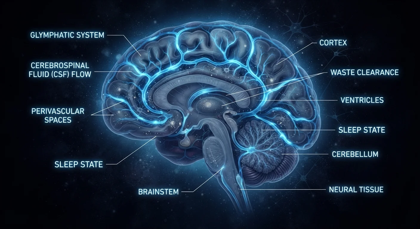 The Glymphatic System: How Your Brain Cleans Itself While You Sleep