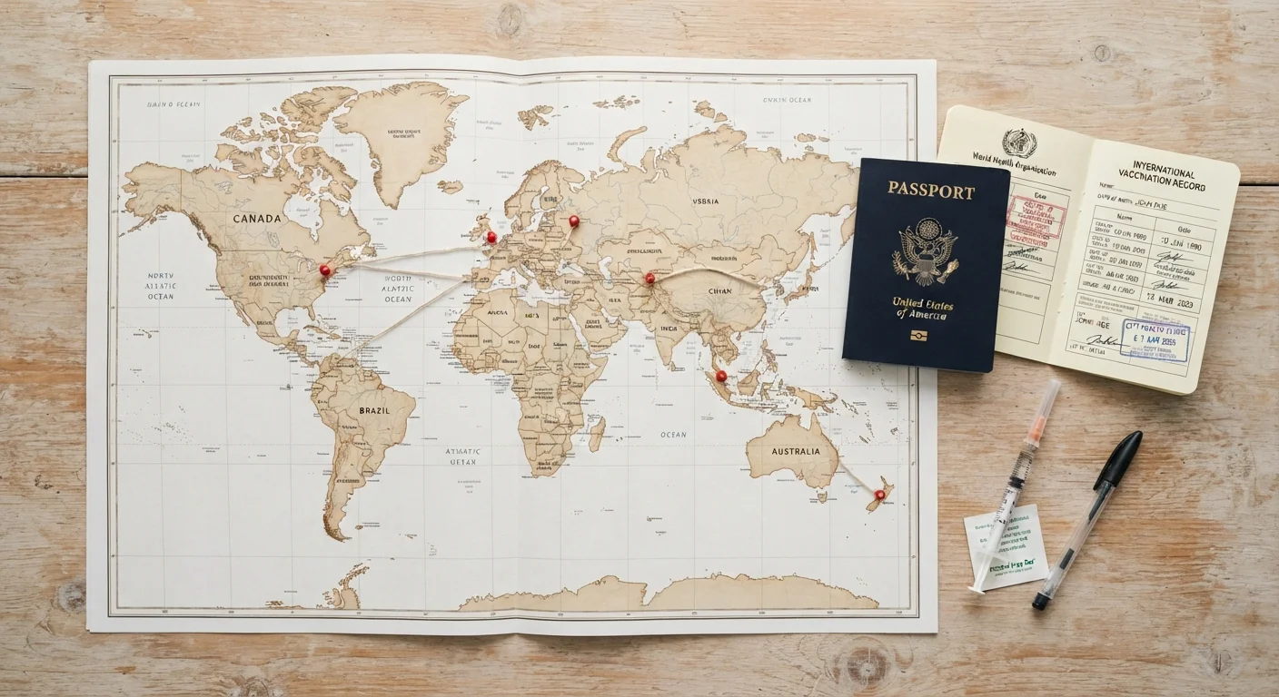 Travel Vaccines and Destination-Specific Immunity Planning