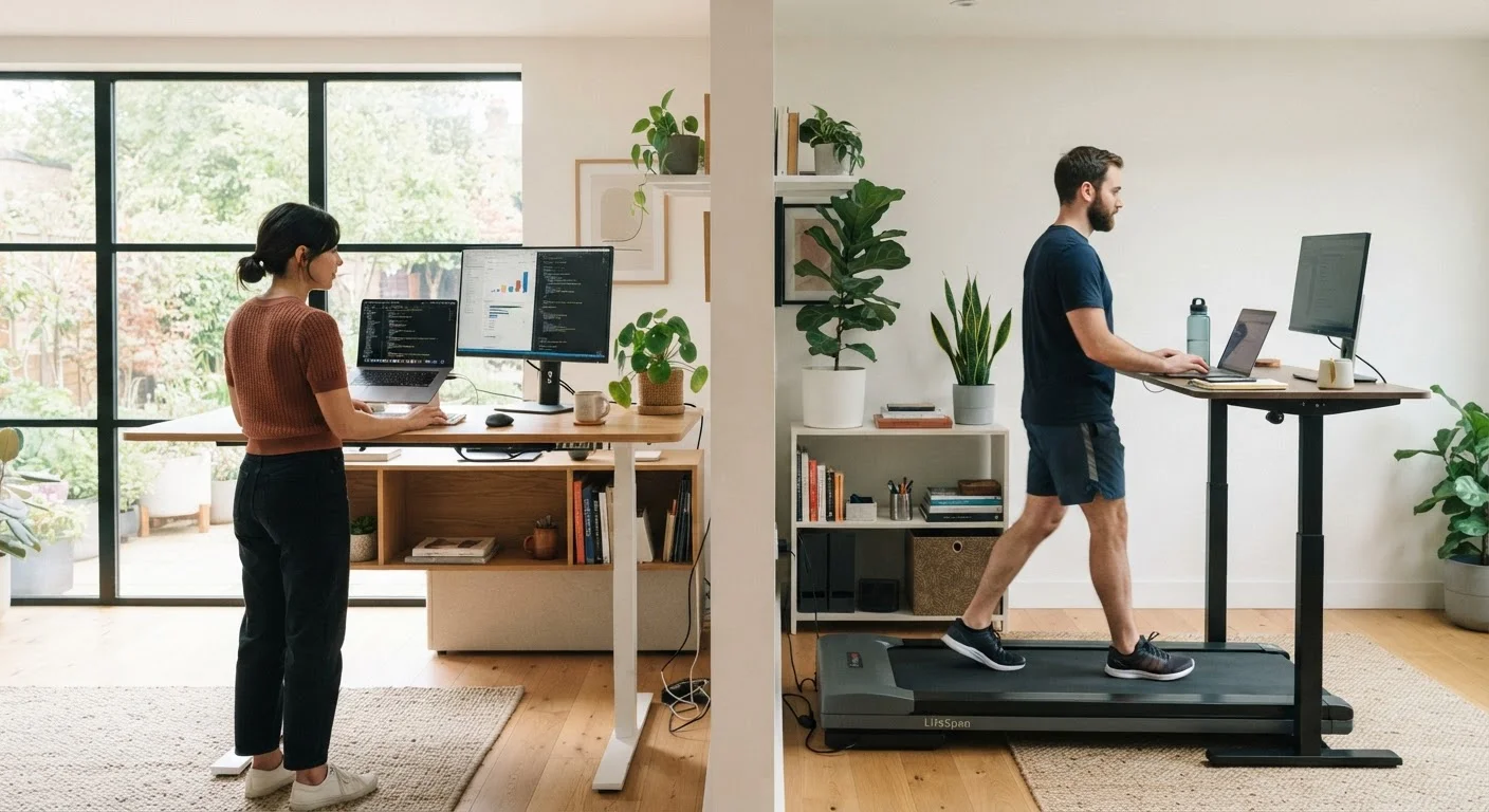 Walking vs. Standing Desks: What Actually Helps You Move More at Work